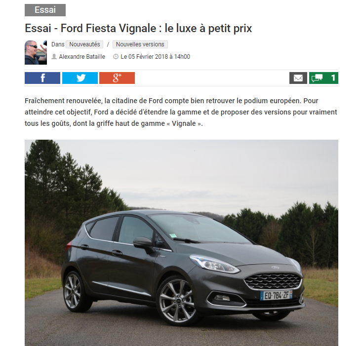 Vignale, la nouvelle griffe de luxe de Ford